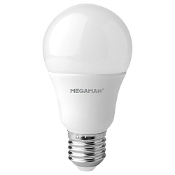 LED-Allgebrauchslampe CLASSIC A60 +60�C, 180-260V AC/DC,  E27, 7W 2700K 810lm 360�, schaltbar, opal