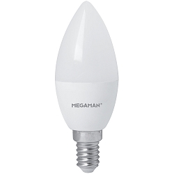 LED-Kerzenlampe DIM CANDLE MELLOTONE C35, E14, 3.2W 2000K 250lm, CRi>90, dimmbar, opal