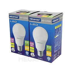 Lampada a lampadina CLASSIC A60 Set di 2 E27 5W 1055lm 2800K 330 CRI 80 