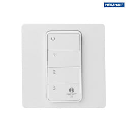 iZB SMART ZigBee remote / wall switch, 3V, with 3-fold scene memory, incl. 1 x CR2032 Batterie