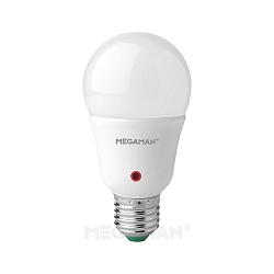 LED pear shape lamp sensor Classic, with integrated IR brightness sensor, E27, 8W 2800K 810lm, opal