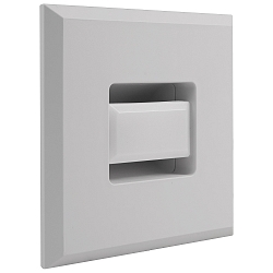 LED-Wandeinbauleuchte TINA, IP20, eckig, 8.5 x 8.5cm, 230V, 1W 10-45lm 3000K 100�, 320� drehbar, schaltbar, wei�