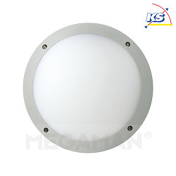 Applique da esterno FONDA PLUS+ resistente agli urti, multipower IP44, argento 