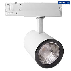 3-phase spot MARCO 90 DBT adjustable, switchable, focusable IP20, white 