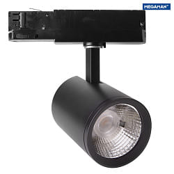 3-phase spot MARCO 90 DBT adjustable, switchable, focusable IP20, black 