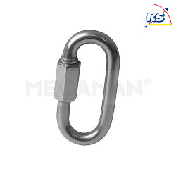 Accessory for LED hall lighting spot LEO - snap hook fastining, aluminium