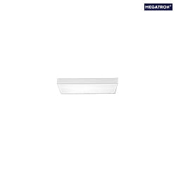 MEGATRON Leuchtenschirm fr LED-Panel QUADRELL S  Hhe: 6,7cm, eisengrau hell