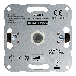 LED Dimmer senza strisce di bordo, argento