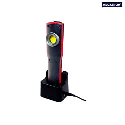 work lamp HELFA MOBIL COB with accumulator IP54, red, black dimmable