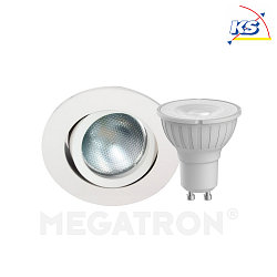 Downlight DECOCLIC rotondo, dimmerabile GU10 IP20, Bianco dimmerabile