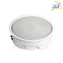 Recessed ring PLANEX, IP23, 230V AC,  8.6cm, trimless, GX53 LED/ESL max.13W