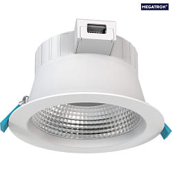 Luce da incasso FILA FR  19CM CCT Switch, commutabile, multipower, con riflettore IP54, bianco  13,5 / 18