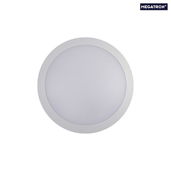 LED Wand- und Deckenleuchte DULA IP66,  30cm 18.5-9.5W (multi) 3000/4000K (CCT Switch) 2000-930lm 120, wei