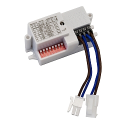 Sensore HF-PRESENCE / AMBIENT-LIGHT FOR MTP DECKO SLIM versione integrata, regolabile, bianco