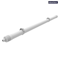 Outdoor LED Rohrleuchte TIBIA, IP65 IK08, drehbarer Opal-Diffusor, wei, 60cm, 20W CCT 3000/4000/6500K 2900lm 120