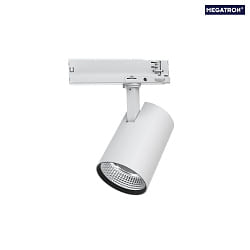 LED 3-Phasen Schienenstrahler ANGOLO L, IP20, 29W 3000K 3100lm 15/24/45 (variabel), CRi >90, schaltbar, wei