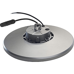 hall spot HELA 5-STEP LUMEN SELECT impact resistant, flicker-free IP65, grey dimmable