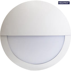 Zubehr fr Outdoor LED Aufbauleuchte DULA - Abdeckung EYE-LID, UV-bestndig, wei, fr Art.-Nr. MT77116