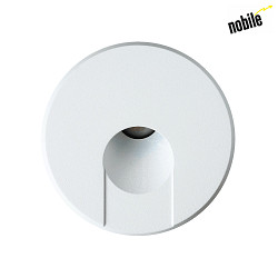 wall recessed luminaire STAIR 68 SCCT round IP40, white matt dimmable