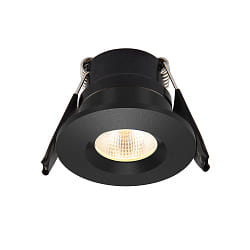 LED Einbauleuchte MINI SPOT 30R, IP20,  4.2cm, 350mA, 3.3W 3000K 360lm 60, CRi >80, starr, exkl. BG, schwarz matt
