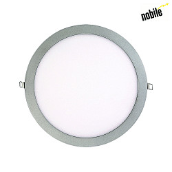 Panneau  LED FLAT 300 R rond, UGR < 19, adapt aux postes de travail avec cran, 10W 1150lm 4000K CRI 80