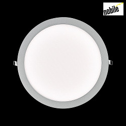LED panel FLAT 300 R SCCT round, UGR < 19, suitable for VDU workstation, 10W 3000K