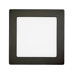 Downlight de surface LED PANEL FLAT 170 Q SCCT MP angulaire, CCT Switch, commutable, multipower IP44, blanche 