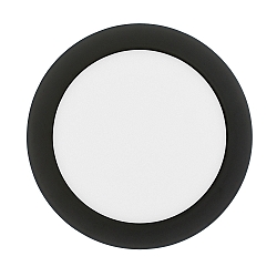 Downlight de surface LED PANEL FLAT 170 R SCCT MP rond, CCT Switch, commutable, multipower IP44, blanche 