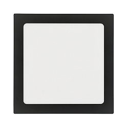 Downlight de surface LED PANEL FLAT 220 Q SCCT MP angulaire, CCT Switch, commutable, multipower IP44, blanche 
