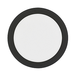 Downlight de surface LED PANEL FLAT 220 R SCCT DIM C rond, CCT Switch IP44, blanche gradable