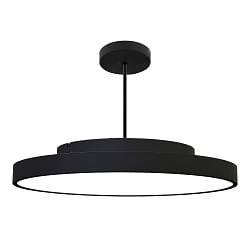 pendant luminaire WD 300/400 R / 95CM 3-fold, surface-mounted version, adjustable, black