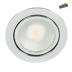 LED Mbeleinbau-Downlight N 5020 COB, 3er-Set, 3x 3.3W 3000K, starr, Chrom