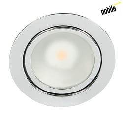 LED funiture built-in downlight N 5020 COB (3 pc. + accessories), 3x 3.3W 3000K, fixed optics, chrome