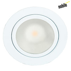 LED Mbeleinbau-Downlight N 5020 COB, 3er-Set, 3x 3.3W 3000K, starr, Wei