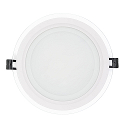 LED Glas Panel 200R, rund, 14W, SCCT, IP20, wei