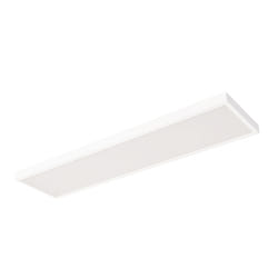 LED Aufbau-Panel 38-SCCT MP, IP40 IK05, 124.7 x 31cm, 17/23/34W 3000/4000/6500K 4700lm, UGR<19, Mikroprisma, schaltbar, wei