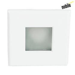 Recessed outdoor luminaire WT 50 Q, IP65 on front,  8.6cm, GX5.3 max. 50W, matt white