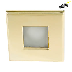 Recessed outdoor luminaire WT 50 Q, IP65 on front,  8.6cm, GX5.3 max. 50W, gold