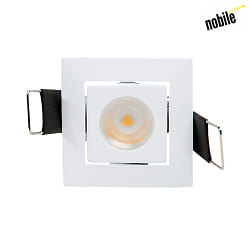 Recessed LED spot LED MINI SPOT SQ CSP, 3W 3000K 230lm 22, dimmable, white