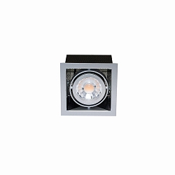LED Einbauleuchte LED MINI KARDAN E1, CRi>90, kardanisch, ohne BG, dimmbar, Titan matt, 7W 3000K 24