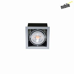 Recessed LED luminaire LED MINI KARDAN E1, 7W 3000K 38, CRi>90, dimmable, matt titatium