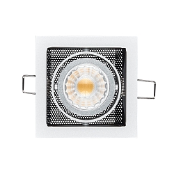 recessed luminaire LED MINI KARDAN E1 BIO 1 flame, swivelling, dimmable IP40, clear, black