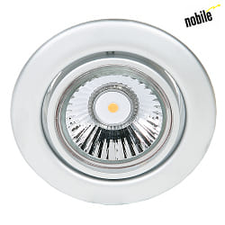 Recessed spot DOWNLIGHT C 3830,  8.8cm, GX5.3, swiveling, matt chrome