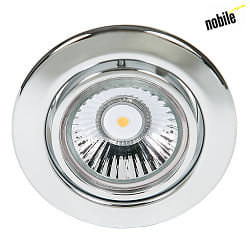 Recessed spot DOWNLIGHT C 3830,  8.8cm, GX5.3, swiveling, chrome