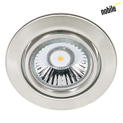 Einbaustrahler DOWNLIGHT C 3830,  8.8cm, GX5.3, schwenkbar, Edelstahl