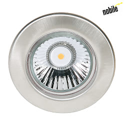 Recessed spot DOWNLIGHT C 1830,  8cm, GX5.3, fixed optics, stainless steel