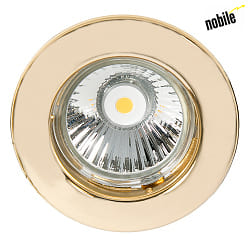 Recessed spot DOWNLIGHT C 1830,  8cm, GX5.3, fixed optics, 24 carat gold-plated