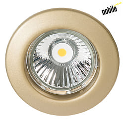 Einbaustrahler DOWNLIGHT C 1830,  8cm, GX5.3, starr, Gold matt