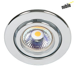 Einbaustrahler DOWNLIGHT C 3840,  7cm, GZ4, schwenkbar, Chrom