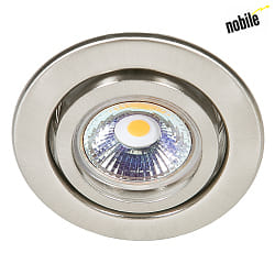 Einbaustrahler DOWNLIGHT C 3840,  7cm, GZ4, schwenkbar, Nickel gebrstet